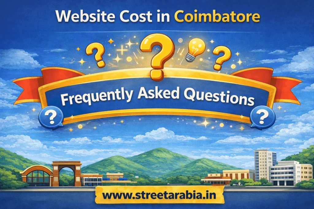 website cost in coimbatore frequently asked questions