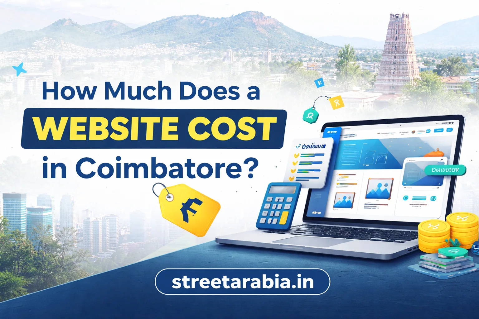 Website cost in Coimbatore pricing guide streetarabia.in